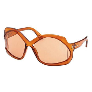 Tom Ford FT0903 Sunglasses Shiny Dark Brown / Brown-AmbrogioShoes