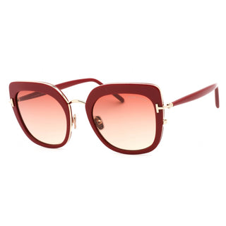 Tom Ford FT0945 Sunglasses shiny red / gradient bordeaux Unisex Unisex-AmbrogioShoes