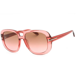 Tom Ford FT1012 Sunglasses shiny pink / gradient brown-AmbrogioShoes