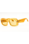 39E - shiny yellow / brown
