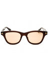 48E - shiny dark brown / brown