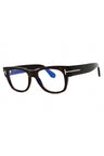 052 - dark havana/Clear/Blue-light Block lens