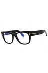 001 - shiny black/Clear/Blue-light Block lens