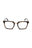 052 - Dark Havana/Rose Gold / Clear/Blue Block Lenses