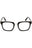 001 - Shiny Black/ Shiny Rose Gold / clear/blue-light bl