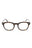 52E - Havana  / clear/blue-light block lens