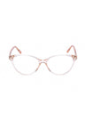 072 - Shiny Transparent Peach / clear/blue-light block l