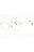 028 - Rose Gold / Clear/Blue-light block lens