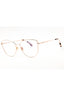 028 - Rose Gold / Clear/Blue-light block lens