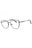 001 - shiny black/Clear/Blue-light block lens