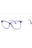081 - Shiny Transparent Purple  / Clear demo lens