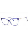 081 - Shiny Transparent Purple  / Clear demo lens