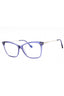 081 - Shiny Transparent Purple / Clear demo lens