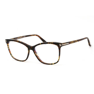 Tom Ford FT5690-B Eyeglasses Havana/other / Clear Lens-AmbrogioShoes