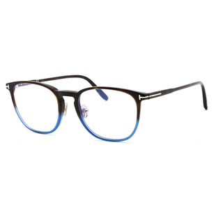 Tom Ford FT5700-B Eyeglasses Colored Havana / Clear Lens Unisex Unisex-AmbrogioShoes