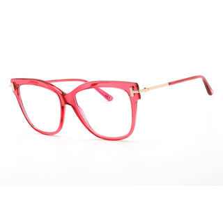 Tom Ford FT5704-B Eyeglasses shiny red/Clear/Blue-light block lens-AmbrogioShoes