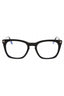 001 - Shiny black/Clear/Blue-light block lens