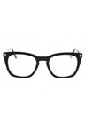 001 - Shiny black/Clear/Blue-light block lens