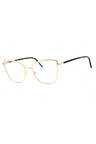 028 - shiny rose gold/clear/Blue-light block lens