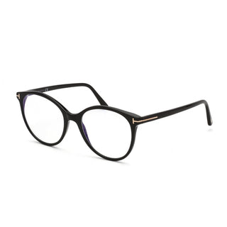 Tom Ford FT5742-B Eyeglasses Shiny Black / Clear Lens-AmbrogioShoes