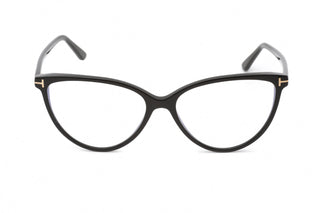 Tom Ford FT5743-B Eyeglasses Shiny Black / Clear Lens-AmbrogioShoes