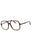 dark havana - dark havana / clear/blue-light block lens