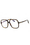dark havana - dark havana / clear/blue-light block lens