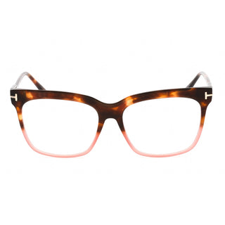 Tom Ford FT5768-B Eyeglasses coloured havana/Clear/Blue-light block lens-AmbrogioShoes