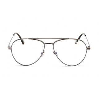 Tom Ford FT5800-B Eyeglasses Shiny Gunmetal / Clear Lens Unisex-AmbrogioShoes