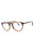 054 - red havana/clear/blue-light block lens