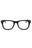 001 - shiny black/clear/blue-light block lens