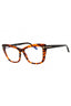 052 - dark havana/Clear/Blue-light block lens