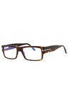 052 - dark havana / clear/blue-light block lens