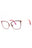 075 - shiny fuxia/clear/blue-light block lens
