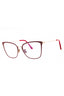 075 - shiny fuxia/clear/blue-light block lens