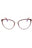 066 - shiny red/clear/Blue-light block lens
