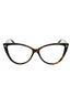 052 - dark havana/clear/blue-light block lens