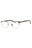048 - shiny dark brown/clear/blue-light block lens