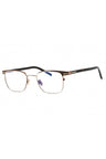 048 - shiny dark brown/clear/blue-light block lens
