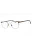 008 - shiny gunmetal/clear/blue-light block lens