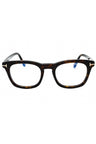 052 - dark havana/clear/blue-light block lens