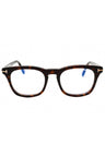 052 - dark havana/clear/blue-light block lens