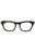 001 - shiny black/clear/blue-light block lens