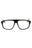 001 - shiny black/clear/blue-light block lens