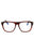 054 - red havana/clear/blue-light block lens
