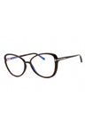 052 - dark havana/clear/blue-light block lens