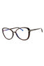 052 - dark havana/clear/blue-light block lens