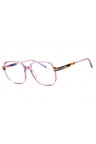 081 - shiny violet / clear/blue-light block lens