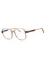045 - shiny light brown / clear/blue-light block lens