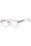 081 - shiny violet / clear/blue-light block lens